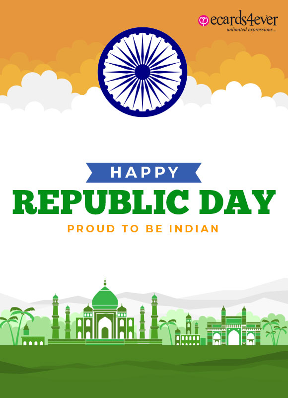 Republic Day greeting cards